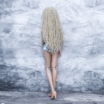 Photo of Парик "Блонд" гофре SD 7-8-9