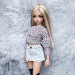 Photo of Свитер с блестящими нитями