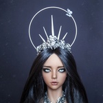 Photo of Диадема в серебре с бабочкой