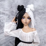 Photo of Парик "Круэлла" 6-7 Minifee (17см)