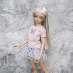 Photo of Футболка розовая пудра с рисунком