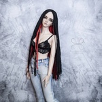 Photo of Парик "черный+красный" SD 7-8-9