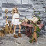 Photo of Деревянный Пюпитр с Гримуаром и декором