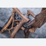 Photo of Деревянный Трон "Бабочка" с подушками