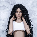 Photo of Парик "Черный" гофре SD 7-8-9