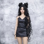 Photo of Парик "Черный" Волна SD (размеры 7-8-9)