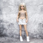 Photo of Корсаж с серебром, жемчугом и стразами для  A (Small) bust