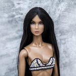 Photo of Бюстье со стразами для Fashion Royalty Nu-Face