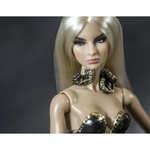 Photo of Ожерелье черное с золотом - бабочка. для Fashion Royalty