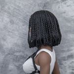 Photo of Парик "Черный" 5-6 Iple Fid 14.5см