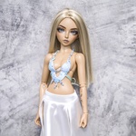 Photo of Корсаж "Волна" - голубой