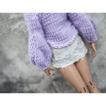 Photo of Кофта фиолетовая без застежки