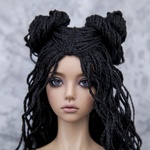 Photo of Парик "Черный" Волна SD (размеры 7-8-9)