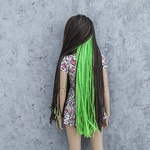 Photo of Парик "коричневый+зеленый" SD 7-8-9