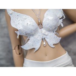 Photo of Корсаж Бабочка - белый голографик