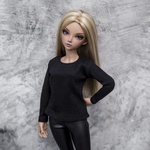 Photo of Лонгслив черный