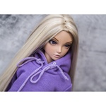 Photo of Худи с капюшоном т. фиолетовый - с рисунком