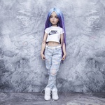 Photo of Парик "Черничный Маффин" 6-7 Minifee 17см