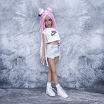 Photo of Парик "Бело-розовый" 6-7 Minifee (17см)