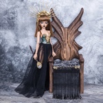 Photo of Деревянный Трон "Бабочка" с подушками