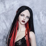 Photo of Парик "черный+красный" SD 7-8-9