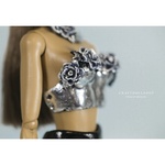 Photo of Комплект Серебряный с цветами для Poppy Parker