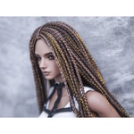 Photo of Парик "коричневый с золотом" 5-6 Iple Fid 14.5см