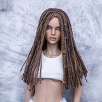 Photo of Парик "Коричневый с золотым" SD 7-8-9