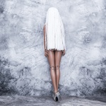 Photo of Парик "белый с блестящими нитями" 5-6 Iple Fid 14.5см