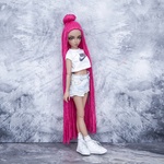 Photo of Парик "Розовый" Лео 6-7 Minifee (17см)