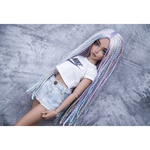 Photo of Парик "Нежная радуга" 6-7 Minifee (17см)