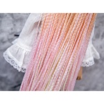 Photo of Парик "Персик-розовый-желтый" омбре 6-7 Minifee (17см)