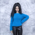 Photo of Свитер синий