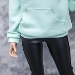 Photo of Худи с капюшоном Мята - с рисунком