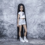 Photo of Парик "Черный" 6-7 Minifee (17см)