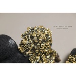 Photo of Корсаж Черный бархат с золотыми цветами