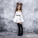 Photo of Парик "Коричневый  блонд" 6-7 Minifee (17см)