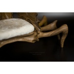 Photo of Кресло - Паук для кукол 1/4 - дерево Орех