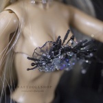 Photo of Комплект Тиара, Бюстье и нить с пузырьками