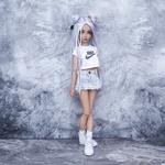 Photo of Парик "Нежная радуга" 6-7 Minifee (17см)