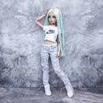 Photo of Парик "Мятное мороженное" 6-7 Minifee 17см