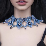 Photo of Украшение из бисера - голубое