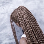 Photo of Парик "коричневый" хвост 5-6 Iple Fid 14.5см