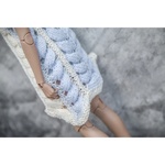 Photo of Кардиган 2х цветный (беж + голубой) без застежки