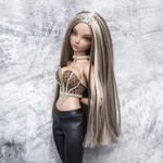 Photo of Корсаж с золотом и стразами для  E (Full) bust