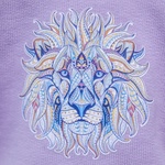 Photo of Худи с капюшоном св. фиолетовый - с рисунком 2