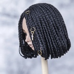 Photo of Парик "Черный" 6-7 Minifee 17см